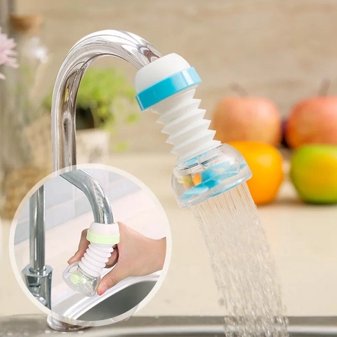 360 Degree Adjustable Water Tap Extension Filter Shower Water Tap Bathroom Faucet Extender Home Kitchen Accessories ► Photo 1/6