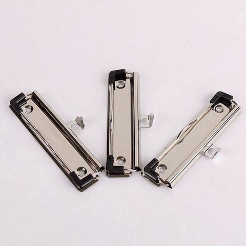 Creative 10pcs Metal 10cm Board Clips High Quality Metal Binder WordPad Clips Free Shipping School Office New Spring Clip ► Photo 1/6