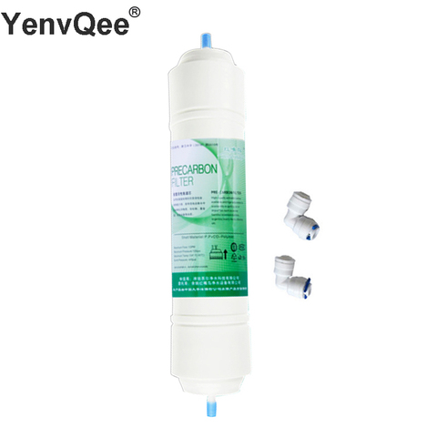 11 inch WATER FILTER PRE Coconut Carbon Cartridge with 2 fittings Water Purifier Cartridge Aquarium REVERSE OSMOSIS Household ► Photo 1/1