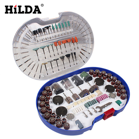 HILDA Rotary Tool Accessories for Easy Cutting Grinding Sanding Carving and Polishing Tool Combination For Hilda Dremel ► Photo 1/6