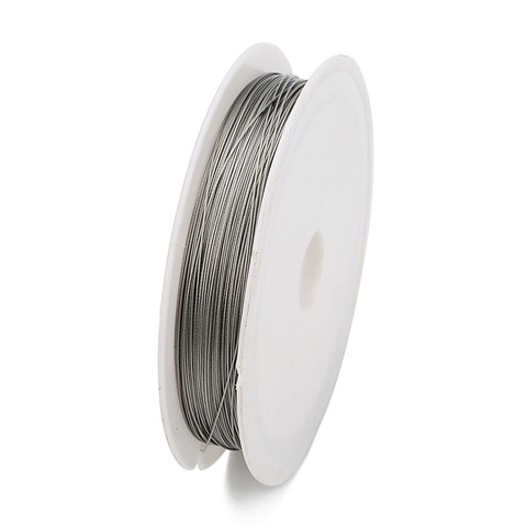 1 Roll/lots 0.3/0.45/0.5/0.6mm Resistant Strong Line Stainless Steel Wire Tiger Tail Beading Wire For Jewelry Making Finding ► Photo 1/6