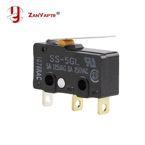 Free Shipping 5pcs/lot Ultimaker 3d Printer Limit Switch OMRON SS-5GL 5A 1.47N Omron OMRON micro switch micro switch SS-5GL ► Photo 1/3
