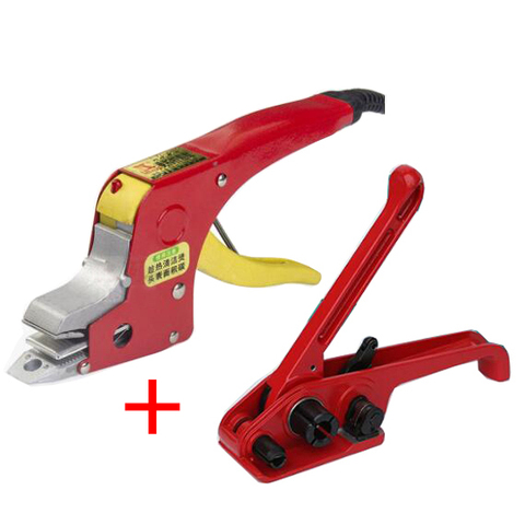 Electric Welding Strapping Heating Tool Manual Seal Strapper Banding Handy Straps Tightener Tensioner Machine 220V ► Photo 1/1