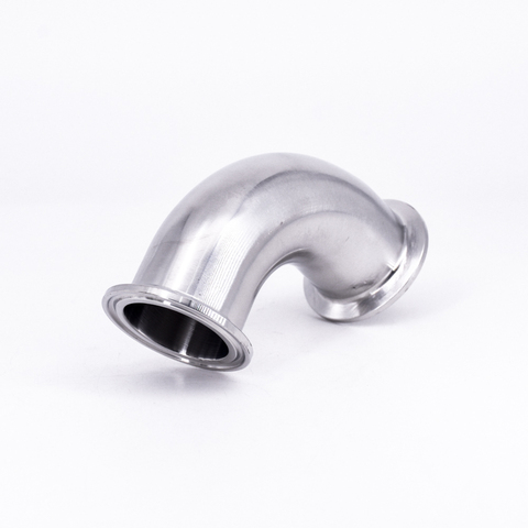 1-1//2/'/' Sanitary Tri Clamp 90 Degree Elbow Stainless Steel 304