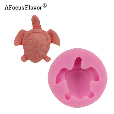 1 Pc 3D Turtle Cake Decorator Bakery Tool Candy Chocolate Silicone Mold Tortoise Decorations Pastry Soap Cake Stand ► Photo 1/3