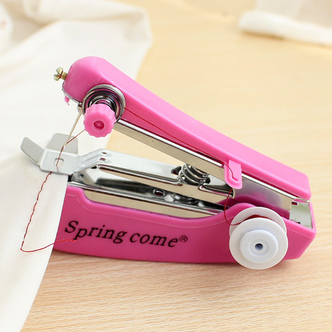 Freeshipping Derlook pocket-size manual sewing machine household
