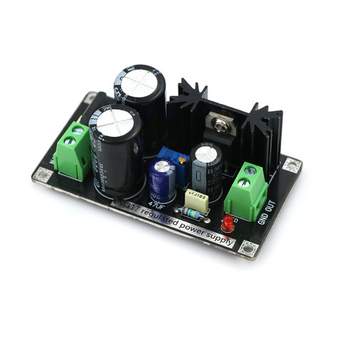 1PC LM317 Adjustable Regulated Rectifier Filter Power Supply Board Module ► Photo 1/6