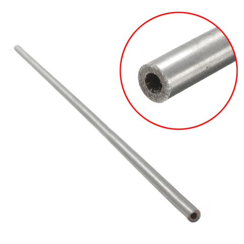 1pc New Stainless Steel Seamless Tube Silver Capillary Round Tube OD 4mm 2mm ID Length 250mm ► Photo 1/5
