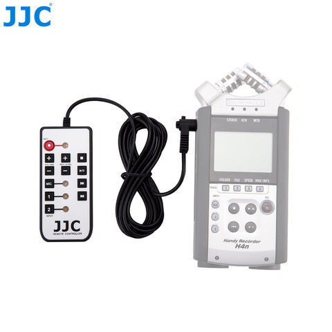 JJC Wired Recorder Remote Control For ZOOM H4N/H6/H5 Handy Record Controller Zoomer ► Photo 1/6