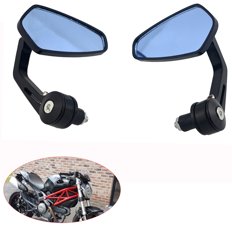 Universal Motorcycle Motorbike Scooter Rearview Mirror Side View Mirrors  Moto For Honda Yamaha Suzuki Kawasaki Victory