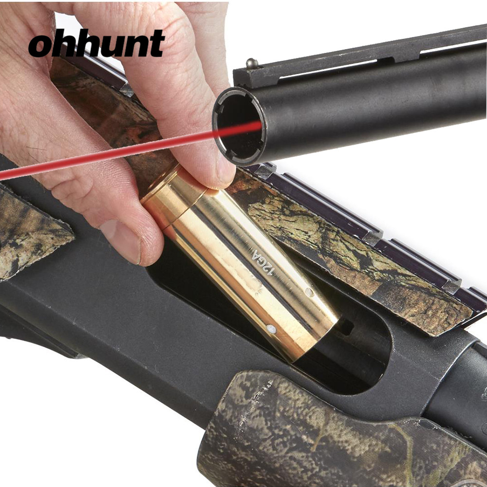 6.5X55 Brass Red Dot Laser Bore sight Cartridge BoreSighter For Rifle Scope Gun 