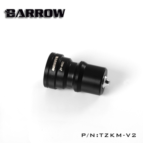 Barrow TZKM-V2 Black Silver Water Cooling Fittings Sealing Quick Coupling Male Connector High Quality  Easy Installation ► Photo 1/4