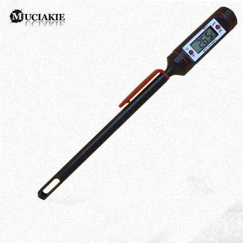 MUCIAKIE 1PC Hot Sale Digital Cooking Thermometer Food Probe Meat Kitchen BBQ Selectable Sensor Gauge Heat Indicator ► Photo 1/6