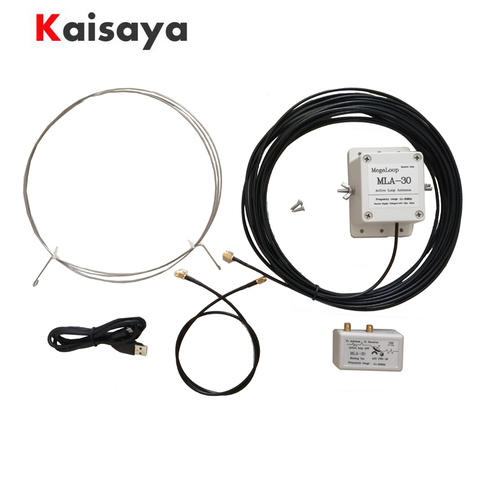 MLA-30 ring active receiving low noise MW SW balcony erection antenna 100kHz - 30MHz For HA SDR Shortwave radio H3-003 ► Photo 1/6
