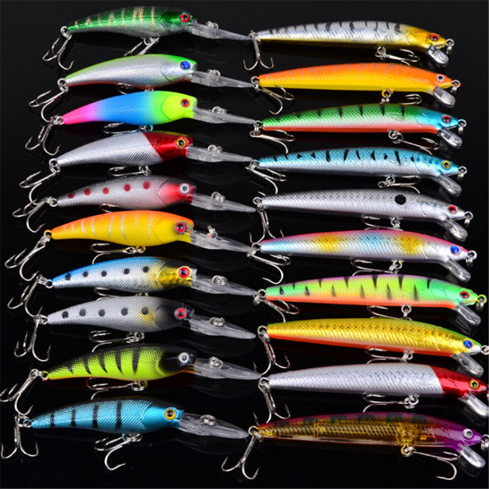 New Minnow Mixed 20pcs/Set Fly Fishing Lure Kit Set Artificial Hard Baits Lifelike Wobbler Carp Fishing Tackle Pesca Wholesale - Price history & Review | AliExpress Seller - FISHINAPOT Store | Alitools.io New Minnow Mixed 20pcs/Set Fly Fishing Lure Kit Set Artificial Hard Baits Lifelike Wobbler Carp Fishing Tackle Pesca Wholesale - Price history & Review | AliExpress Seller - FISHINAPOT Store | Alitools.io