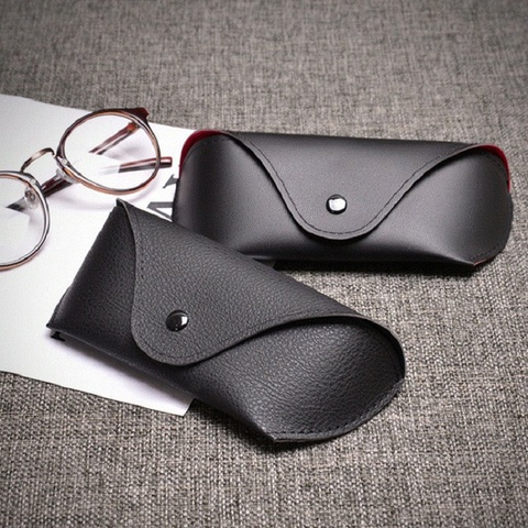 PU Sunglasses Case Black Brown Glasses Case Protection ► Photo 1/6