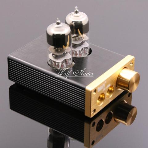 U808 Class A HIFI 6J3 Vacuum Tube Headphone Amplifier Portable