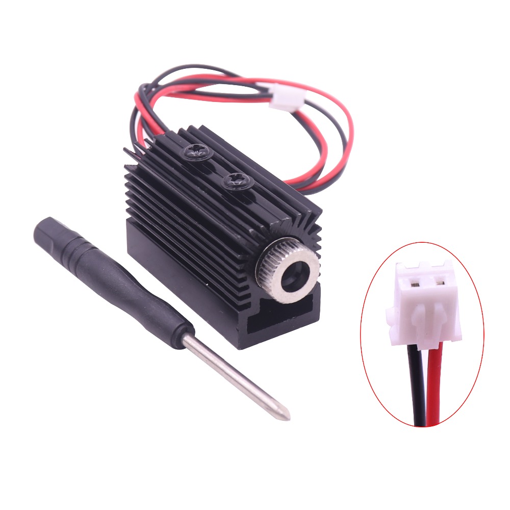 1000mw 405nm Violet Laser Head Part Focusable Engraver For Engraving Machine New 