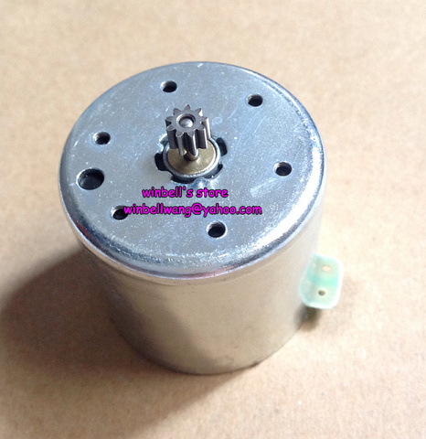 Free shipping ! Brand new voltage stabilizer 38ZY25 38*35mm 12V DC motor 9teeth for repairing ~ ► Photo 1/2