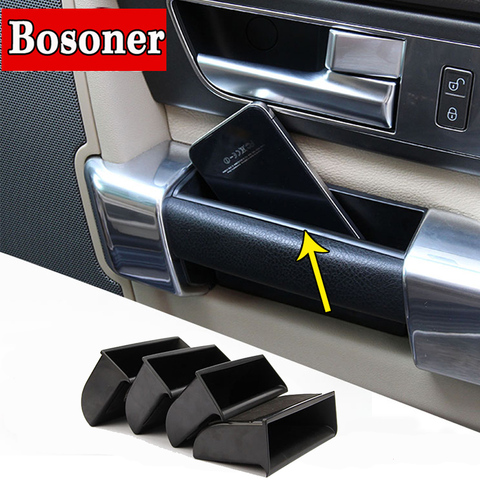 For Land Rover Discovery 4 LR4 2010-2016 ABS Car Accessories Interior Door Handle Storage Box Glove Armrest Box Tray Organizer ► Photo 1/6