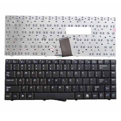 US For SAMSUNG R519 NP-R519 Replace laptop keyboard Black New English ► Photo 1/4