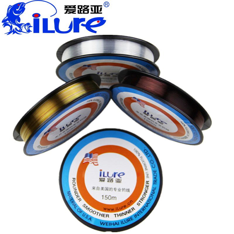 iLure 150m Fluorocarbon Line 3Color Carp Wire Winter Ice Fishing Line  Stronger Monofilament Japan linha de pesca fluorocarbon - Price history &  Review, AliExpress Seller - Luremaster Fishing Store