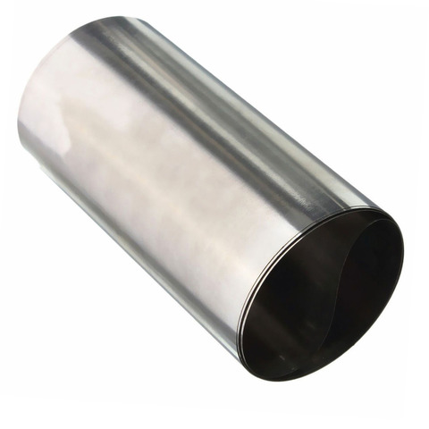 0.1mm*100mm*1000mm 304 Stainless Steel Fine Plate Sheet Foil ► Photo 1/4