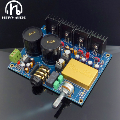 A1 Headphone Amplifier DIY Kit Chassis Amplifier Module Based on Beyerdynamic BD139 BD140   Free shipping ► Photo 1/6
