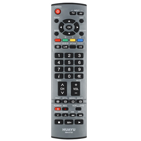 RM-D720 remote control suitable for panasonic LCD LED HDTV 3DTV EUR7651120/71110/7628003 N2QAYB000239 N2QAYB000238 huayu ► Photo 1/6