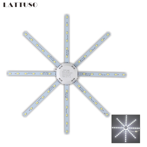 LATTUSO LED Ceiling Lamp Octopus Light 12W 16W 20W 24W LED Light Board 220V 5730SMD Energy Saving Expectancy LED Lamp ► Photo 1/6