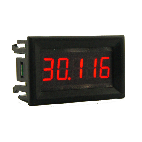 DC 0-33.000V  0.36  inch Digital Voltmeter Blue/Green/Yellow/Red 0.36 inch LED Volt Panel Meter DC Voltage Detector ► Photo 1/1