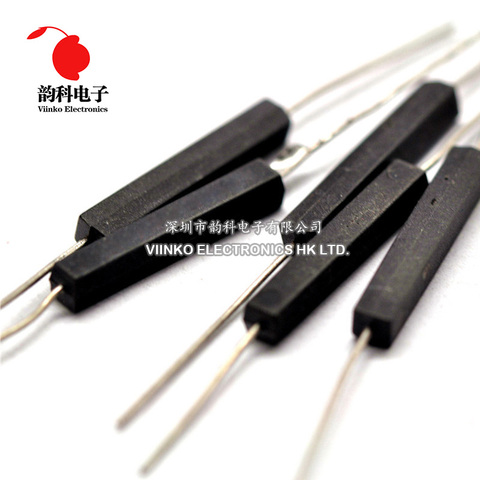 5PCS Plastic Type Reed Switch 2 * 14 Normally Open Magnetic Control Switch GPS-14B Anti-Vibration/Damage Contact For Sensors ► Photo 1/1