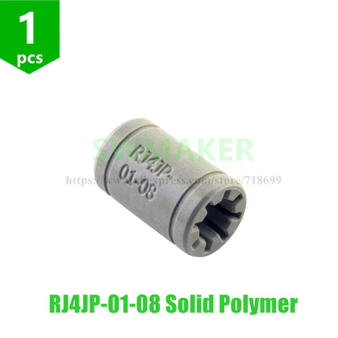SWMAKER 1pcs RJ4JP-01-08 Solid Polymer Igus Drylin LM8UU Bearing 8mm shaft Drylin for Anet A8 Reprap Prusa i3 3D Printer ► Photo 1/6