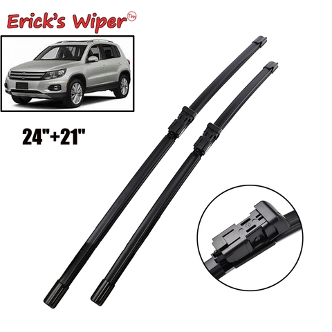 Erick's Wiper LHD Front Wiper Blades For VW Tiguan MK1 2007 - 2017 Windshield Windscreen Front Window 24''+21'' ► Photo 1/6