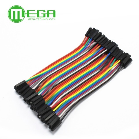 40pin 10cm 2.54mm 1pin Female to Female  jumper wire Dupont cable ► Photo 1/3