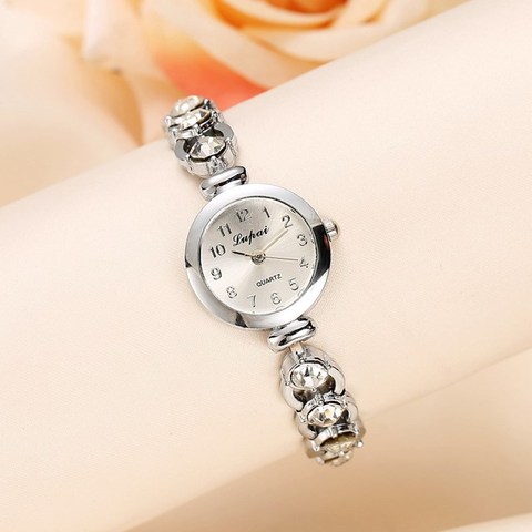 Lvpai Women's Watches Fashion Silver Ladies Watch Women Watches Luxury Rhinestone Bracelet Clock Reloj Mujer Montre Femme ► Photo 1/5