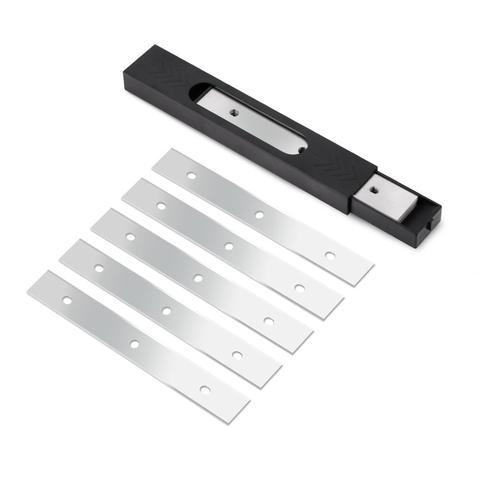 EHDIS 25pcs/Box Stainless Steel Blade for Handled Scraper Vinyl Car Wrap Sticker Film Glue Remover Glass Window Clean Blades ► Photo 1/6