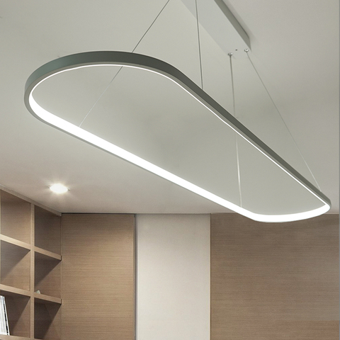 Length 700/900/1200mm Modern Led Hanging Pendant Lights Dining Kitchen Room High Brightness Suspension luminaire Pendant Lamp ► Photo 1/6