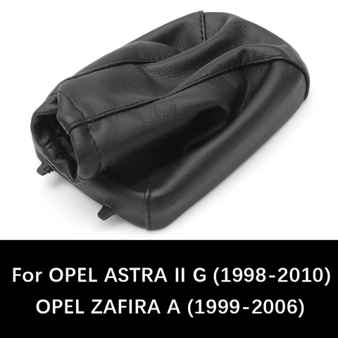 For OPEL ASTRA II G (1998-2010) ZAFIRA A (1999-2006) Car Shift Gear Knob Gaitor Leather Boot Cover Car Styling Accessories ► Photo 1/6