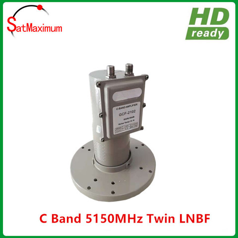 Digital Ready LNB C band 2 output Twin LNBF with L.O Frequency 5150MHZ ► Photo 1/1