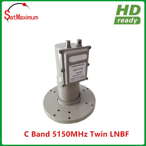 Digital Ready LNB C band 2 output Twin LNBF with L.O Frequency 5150MHZ ► Photo 1/1