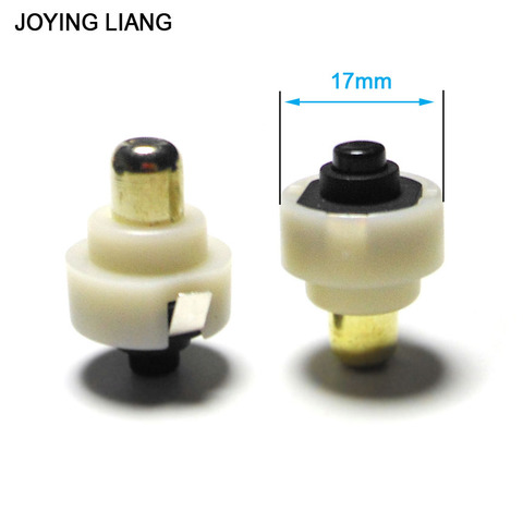 JOYING LIANG 2PCS 17mm Diameter LED Flashlight Push Button Switch ON/ OFF Electric Torch Tail Switch ► Photo 1/3