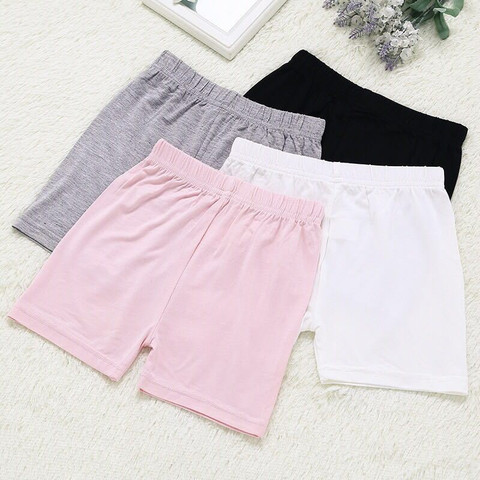 Korean Child Girls Shorts Modal Pants Children girls Shorts Safe shorts ► Photo 1/6