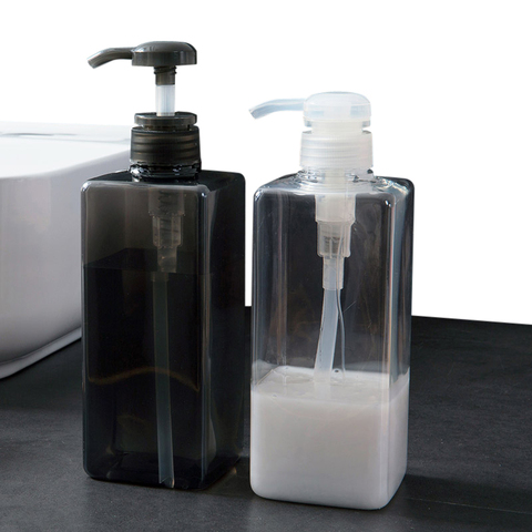 Bathroom Liquid Soap Dispensers Bottle Shower Shampoo Bottle Large Capacity Home Hand Sanitizer Storage Bottles 600ml/650ml ► Photo 1/6