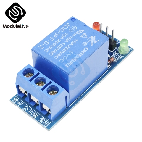 1CH 1 Channel Voltage Relay Relay Module Interface Board Shield 5V Low Level Trigger  DC AC 220V 4mA for Home Appliance Control ► Photo 1/6