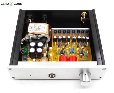 GZLOZONE DIY Kit HD-8-A1-PRO Headphone Amplifier Amp box + Headphone Amp kit + Transformer ► Photo 1/1