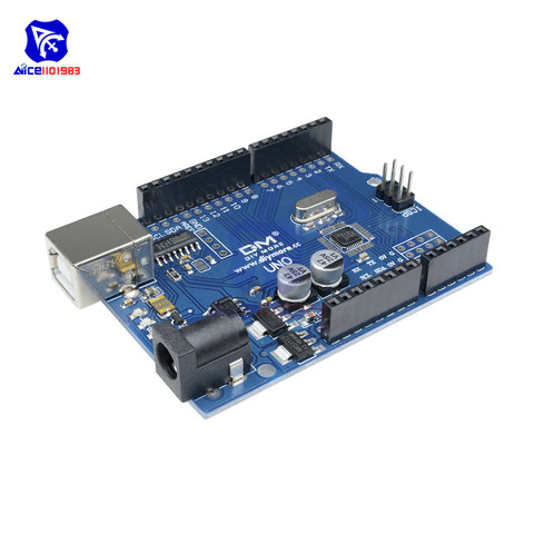 CH340 CH340G USB Type-B Mit Atmel ATmega328P 16MHz for Arduino UNO R3 Replace ATmega16U2 with Pin ONE ► Photo 1/1