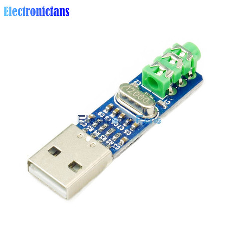 5V Mini PCM2704 USB DAC HIFI USB Sound Card USB Power DAC Decoder Board Module For Arduino Raspberry Pi 16 Bits ► Photo 1/5