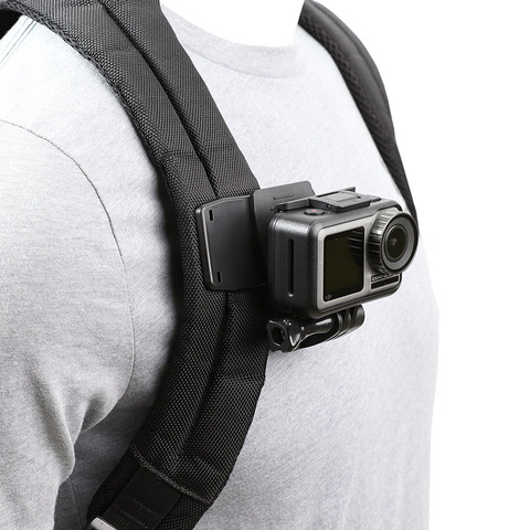 Rotate Backpack Clip Clamp Mount for GoPro Hero 8/7/6/5/4/3 Xiaomi Yi 4K Lite SJCAM SJ4000 EKEN H9/H9R Sports Camera Accessories ► Photo 1/6