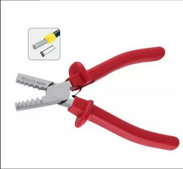 PZ0.25-2.5 Small wire clamp tube type terminal crimping pliers  0.25-2.5mm2 ► Photo 1/1